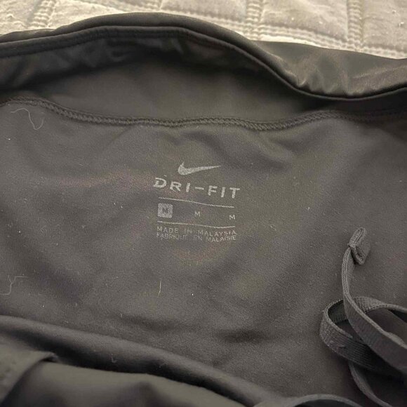 Short Black Nike Dri-Fit Women's Running Shorts - Picture 3 of 3